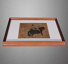 措美书画装裱配框服务案例